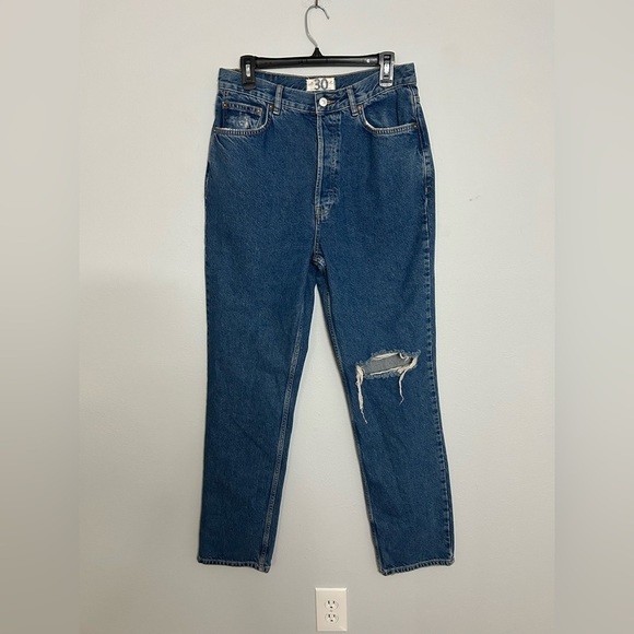 We the Free by Free People womens Lasso jeans. Distressed denim. Size 30. - Picture 1 of 8